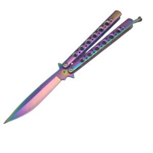 BM 42 Balisong-kniv Fjärilskniv Fjäderlås