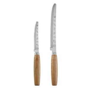 Ny modell med tandad kniv och gummiträhandtag
