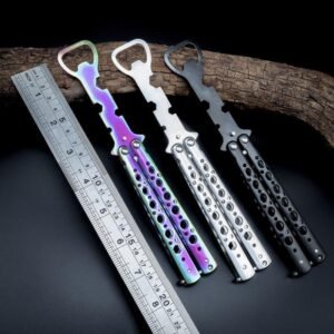 Flasköppnare Övning BALISONG METALLFJÄRILSTRÄNARE
