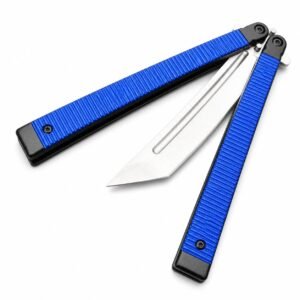 9.5 Inch Samuraj japansk stil Tanto Blade Butterfly Knife Balisong