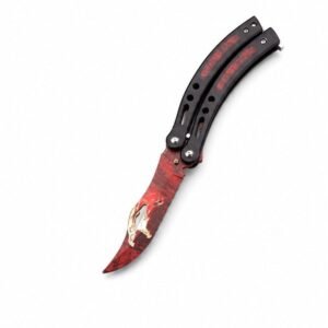 CSGO BUTTERFLY BALISONG TRAINER KNIFE
