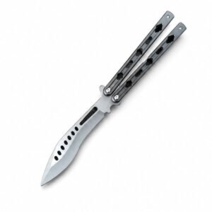 9 Curved Blade Balisong Trainer Knife