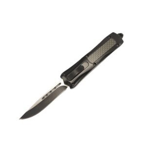 4 tum Drip-utförande automatkniv kolfiber Handtag