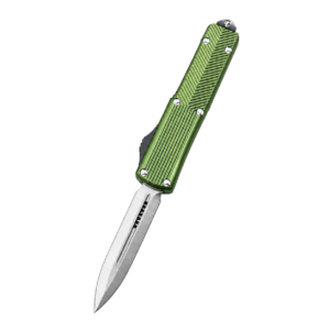 Vertikalt mönster handtag OTF-kniv